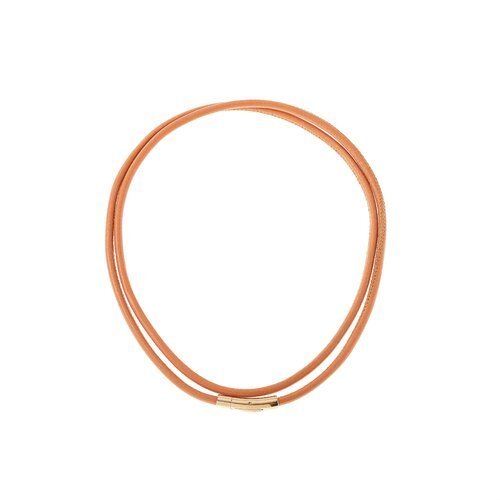 Melody Collection - Apricot Leather Necklace