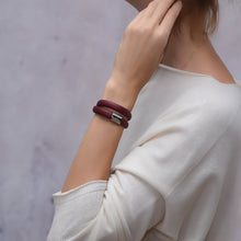 Load image into Gallery viewer, Promise Collection - Luxurious Leather Bracelet
